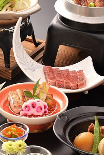 【日本料理 京はるか】ワンランク上の郷土料理♪黒毛和牛サーロインや黒豚しゃぶ等♪『高千穂』1泊2食